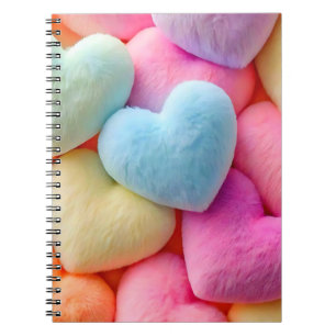 Hearts Spiral Notebook