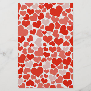 Hearts Stationery