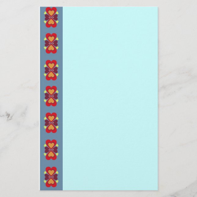 Hearts Stationery (Front)