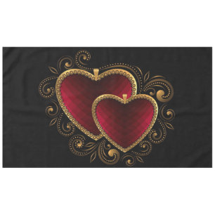 Hearts Tablecloth