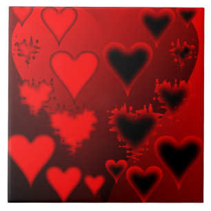 Hearts Tile
