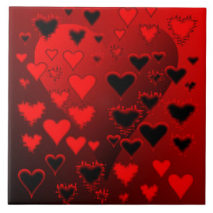 Hearts Tile
