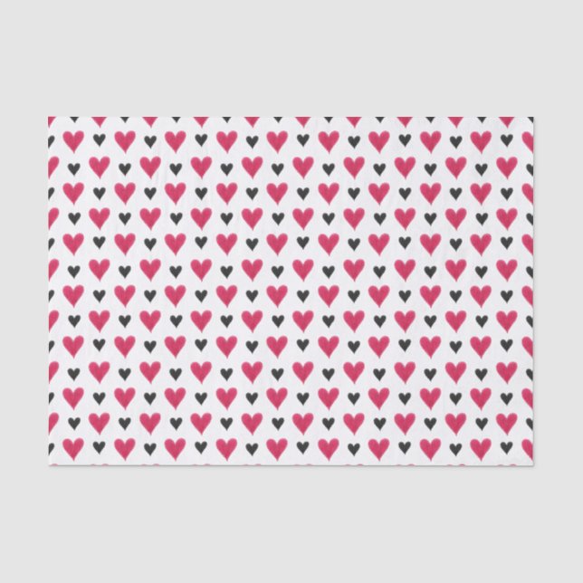 Hearts Tissue Paper (Front)