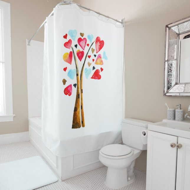 Hearts tree whimsical valemtines (In Situ)