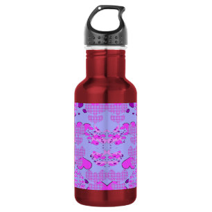 Hearts Tulips 532 Ml Water Bottle