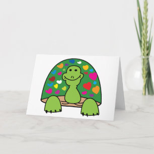 Hearts Turtle Card