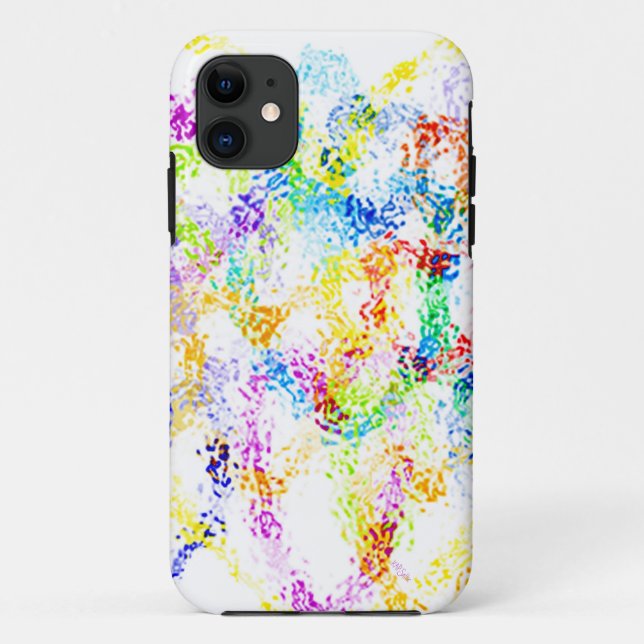Hearts under Glass Case-Mate iPhone Case (Back)