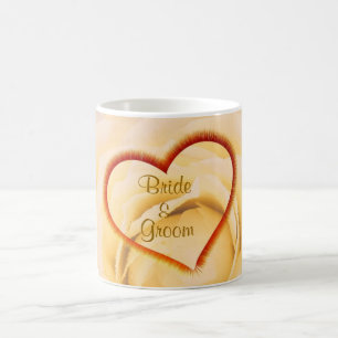 Hearts Wedding Favour Mug