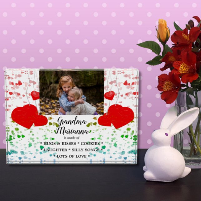 Hearts "What Grandma is Made Of" Photo Block (Creator Uploaded)
