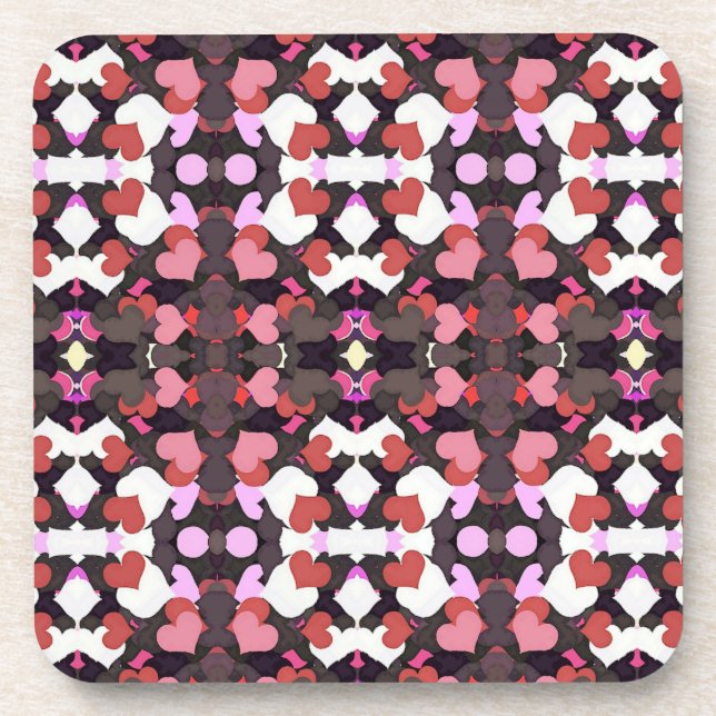 HEARTS WITH LOVE COASTER (Front)