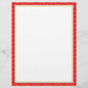 Hearts With Red Letterhead