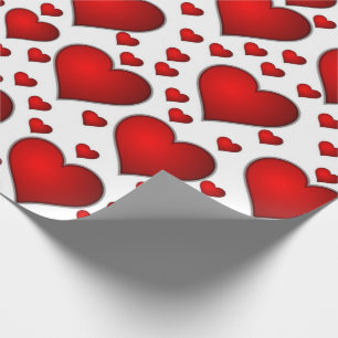 Hearts Wrapping Paper