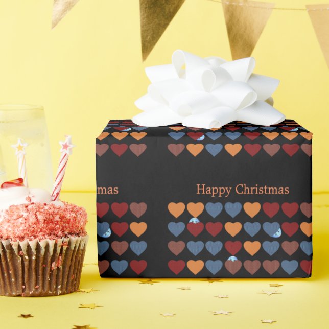 Hearts Wrapping Paper (Birthday Party)
