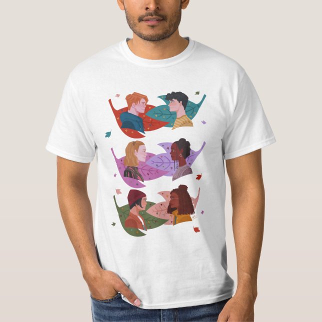 heartstopper characters  T-Shirt (Front)