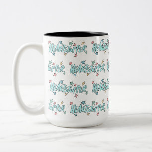 Heartstopper White Two-Tone Coffee Mug