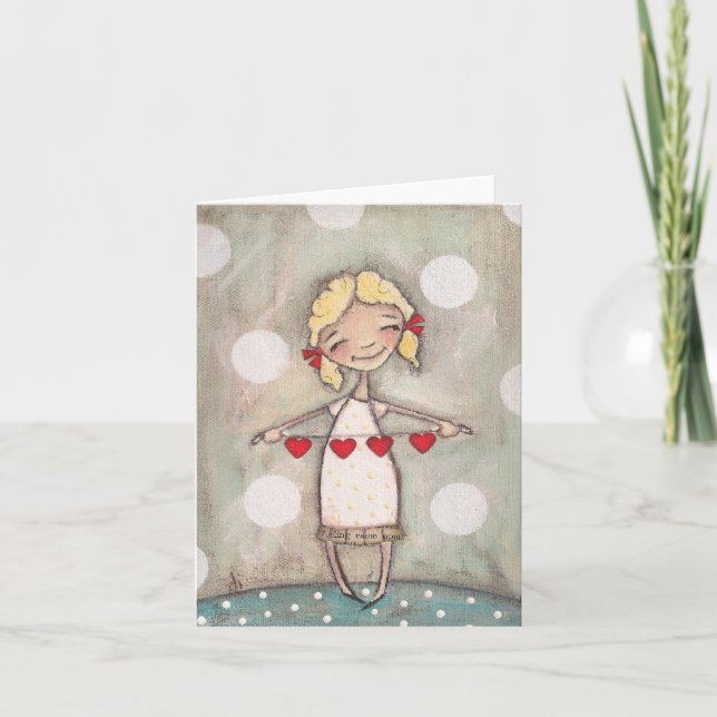 Heartstrings - Blank Notecards (Front)