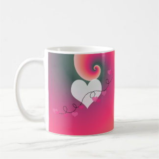 Heartstrings Romantic Design Coffee Mug