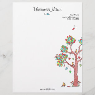 Heartstrings Stationary, Business Letterhead