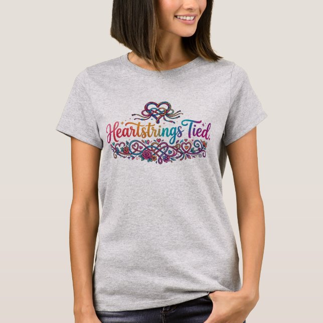 Heartstrings Tied T-Shirt (Front)