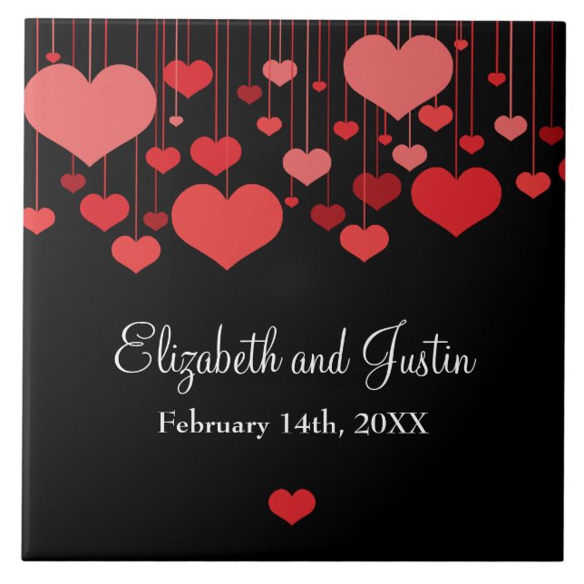 Heartstrings Valentines Tile (Front)