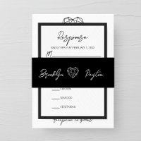 Heartstrings Wedding Invitation