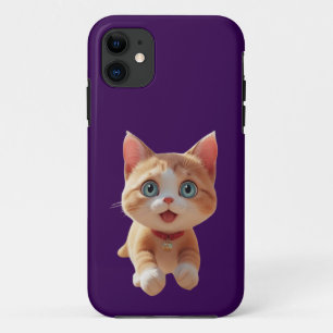 Heartwarming Cuteness – Paws That Melt Souls iPhone 11 Case