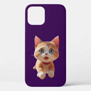 Heartwarming Cuteness – Paws That Melt Souls iPhone 12 Case