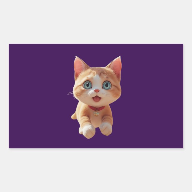 Heartwarming Cuteness – Paws That Melt Souls Sticker (Front)