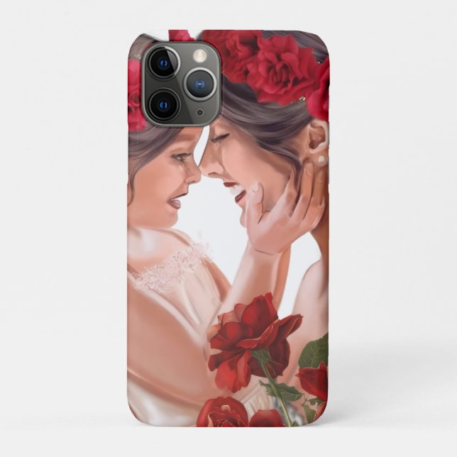 Heartwarming Floral Personalized Gift Case-Mate iPhone Case (Back)