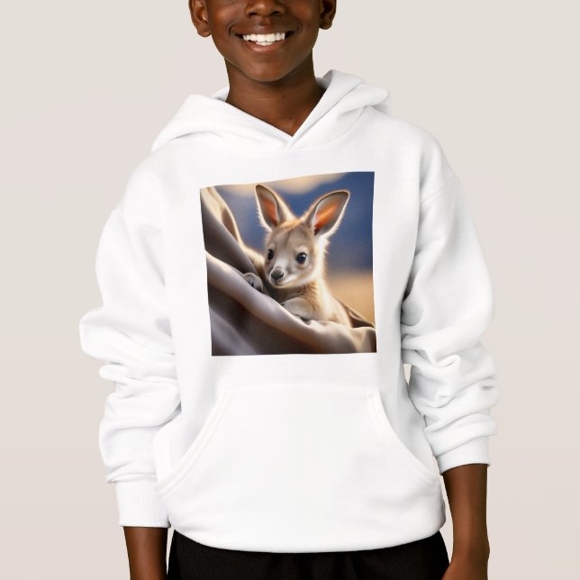 Heartwarming Kangaroo Art (Front)
