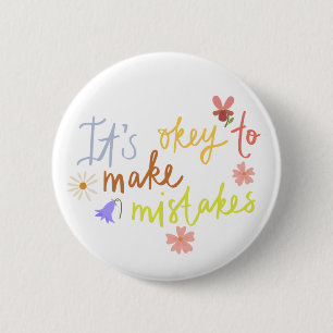 Heartwarming kid quotes design for loving parents 2 inch round button