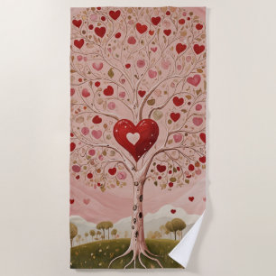 Heartwood Beach Towel