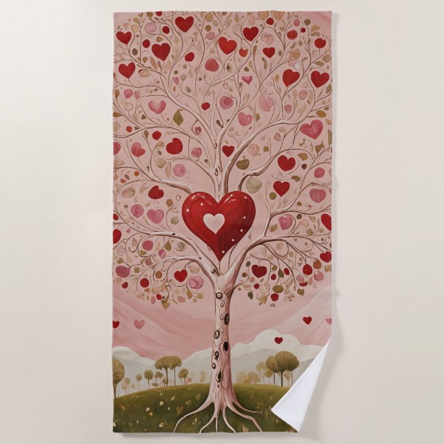 Heartwood Beach Towel (Front)