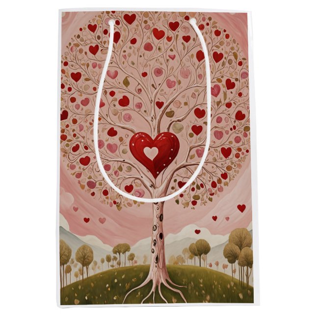 Heartwood Medium Gift Bag (Front)