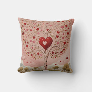 Heartwood Throw Pillow