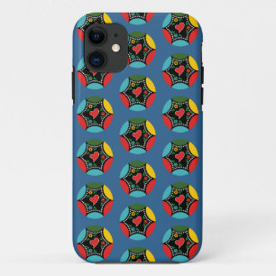 Hearty Portuguese Christmas baunle pattern iPhone 11 Case