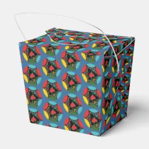 Hearty Portuguese Christmas baunle pattern Favor Box