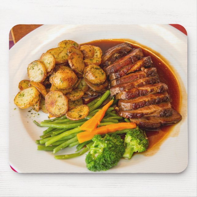 Hearty Potato Roast Beef Mousepad (Front)
