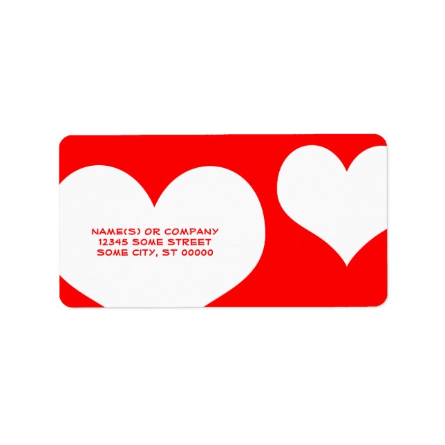 heartz label (Front)