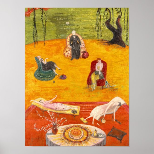 Heat, 1919 by Florine Stettheimer Poster (Front)