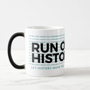 Heat activated morphing mug - Run on History