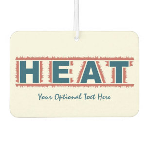 HEAT custom car air freshner Freshener
