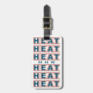 HEAT custom luggage tag