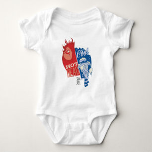 Heat Miser Hot Head & Snow Miser Mr. Cool Baby Bodysuit