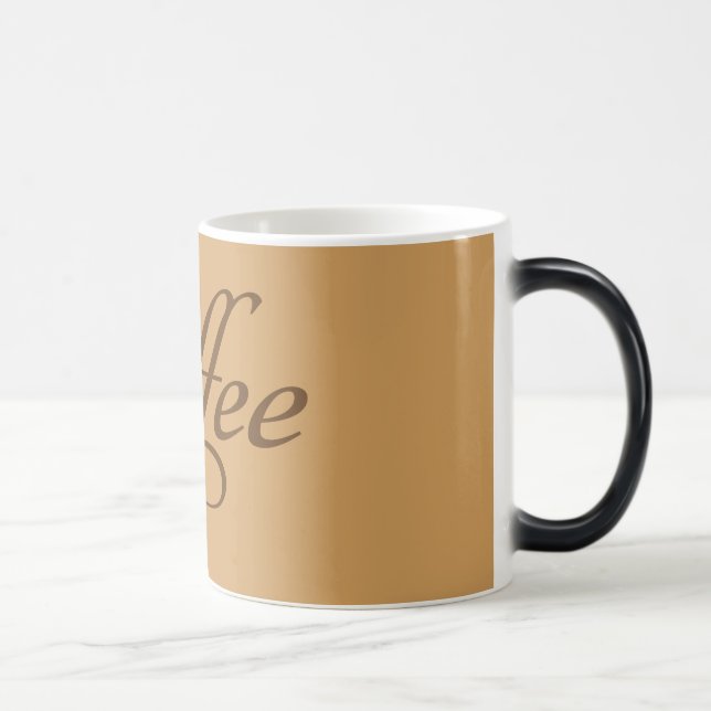 Heat Sensitive Coffee Much Magic Mug (Right)