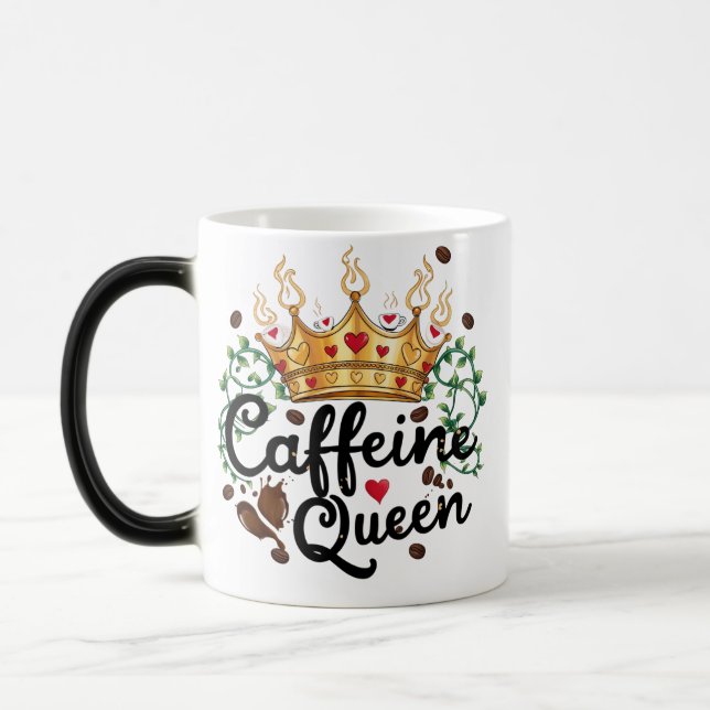 Heat-Sensitive Morphing Mug for Coffee Lovers (Left)