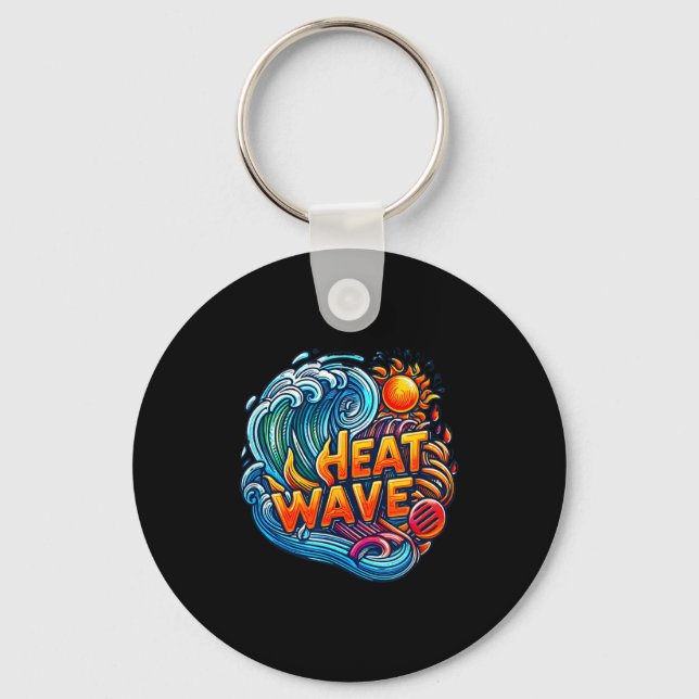 Heat wave -  keychain (Front)