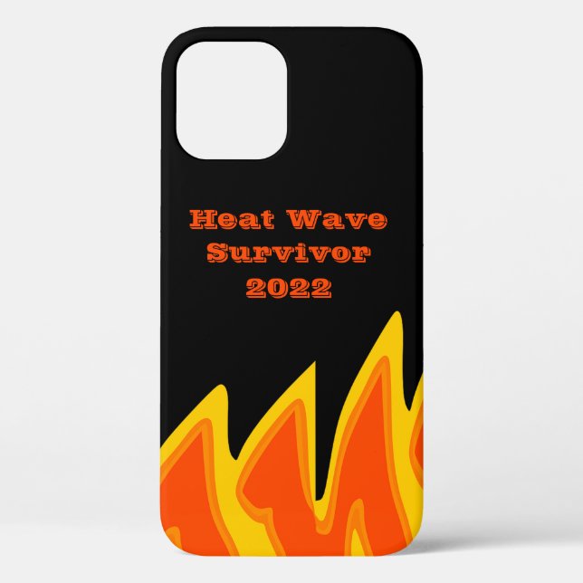 Heat Wave Survivor 2022 Case-Mate iPhone Case (Back)
