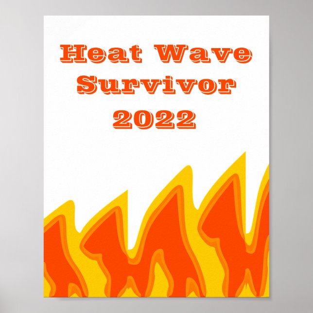 Heat Wave Survivor 2022 Poster (Front)