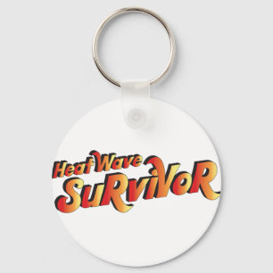 Heat Wave Survivor Keychain